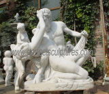Stone Marble Italian Figure Sculptures Girl Statue for Garden (SY-X1011)