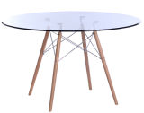 Glass Folding Dining Table