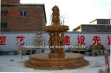 Garden Decoration Marble Sculpture Water Fountain with Lady Statue (SY-F163)