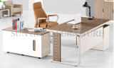 Economical Style L Shape Grey Office Computer Desk for Sale (SZ-ODT662)
