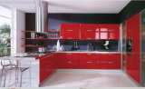 Modern Lacquer Kitchen Cabinets Furniture with Customed Design