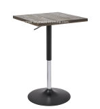 Modern Square Wood Top Interactive Cocktail Bar Table Zs-W01