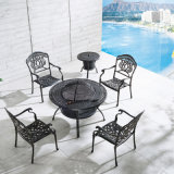 Long-Warranty Modern Design Garden Furniture Cast Aluminum Chair for Outdoor Using