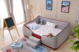 2017 Newest Children Bed Room Fabric Beds for Kids E6007