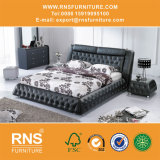 Bedroom Furniture Leather Bed A853#