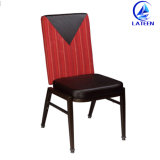 Durable Aluminum Frame Wooden Look Restaurant Chair for Sale