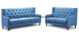 Nordic Korean Simple Design Leather Fabric Home Office Sofa