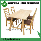 5PC Oak Wood Type Dining Room Furniture (W-DF-9036)