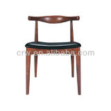 Rch-4055 Luxury Wooden Cow Horn Chair