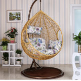 Chromatic Factory Outdoor Swing, Rattan Furniture, Indoor Egg Hanging Chair (D011B)