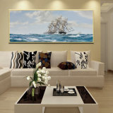 Wholesale High Quality Decoration Oil Painting, Home Decoration Painting, Art Painting Sail Boat Oil Painting)