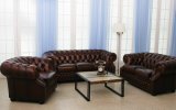 Top Selling Chesterfield Leather Sofa