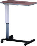 Hospital Medical Dining Table with Air Spring Over Bed Table (SLV-D4001)