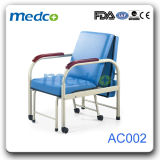 Hospital Foldable Chair Sleeping Bed, Medical Multi-Function Accompany Chair