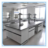 Pathology Lab Reagents Stoage Steel Frame Center Table