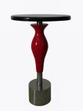 Modern Stainless Steel Bar Table with Marble (BC-120)