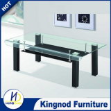 Modern Curved Glass Design Coffee Table