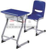 Cheap Single Student Desk and Chair for Classroom Furniture