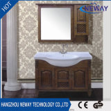 Antique Type Solid Wood Hotel Luxury Chinese Bathroom Vanity