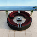 All Weather Wicker New Design PE High Quality Rattan Outdoor Sofa (S201)
