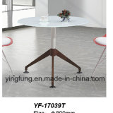 Modern Office Furniture Coffee Tea Tempered Glass Table Yf-T17039
