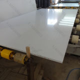 Pure White OEM Shape Customized Solid Surface Book Shelf