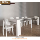 Full Extension Wooden Dining Long Kitchen Tables
