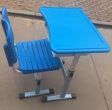 New Arrival! ! ! Single Plastic Desk and Chair with Top Quaity