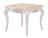 Natural Silver Travertine Side Table/Coffee Table for Hotel