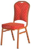 Gh-05-Elegant Hotel Chair, Stackable Hotel Chair, Fabric Hotel Chair with Steel& Aluminium Frame
