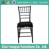 Black Plastic Resin Tiffany Chair for Banquet