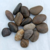 3-5cm Mixed Color Polished a Natural Cobble &Pebble Stone (SMC-PM012)