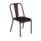 Metal Dining Restaurant Coffee Industrial Stacking Side Chair