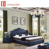 Luxury Queen Size Leather Bed for Bed Room Furniture