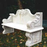 Natural Marble Bench for Garden Decoration T-7334