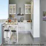 Solid Wood Model Kitchen Cooking Cabinet for House Using