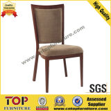 Imitated Wood Restaurant Dining Chair with Handle