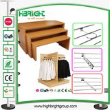 3 Tier Promotional Wooden Table for Clothes