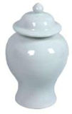 Chinese Sexy White Ceramic Pot with Top