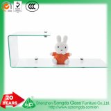 6mm Clear Bent Glass Shleves New Design in Living Room