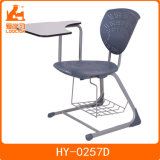 Plastic Conference Chair with Writing Tablet/Chair Pad