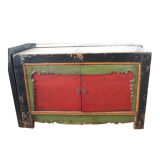 Chinese Antique Furniture Wooden Painted Cabinet Lwb524