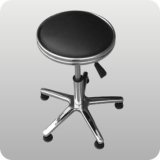 Industrial Anti-Static Leather Stool Chair