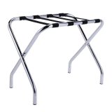 Strong Metal Frame Stainless Steel Luggage Rack for Hotels