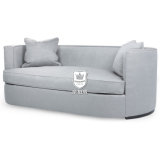 Charming Fabric Loveseat Sofa in Couple Room