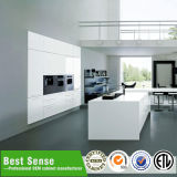 Acrylic Modern Kitchen Cabinet with Touch Open Door