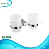 Jd-M611 Brass Double Wash Cup Holder Wall Mounted Bathroom Accessory