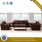 Modern Office Furniture Genuine Leather Couch Office Sofa (HX-CF020)