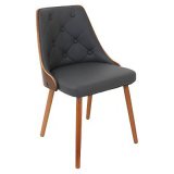 Wood Design Armrest Cross Back Dining Room Dining Chair
