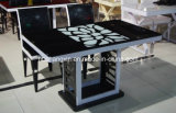 2015 New Design Hot Selling Glass Dining Table (CX-D-02)